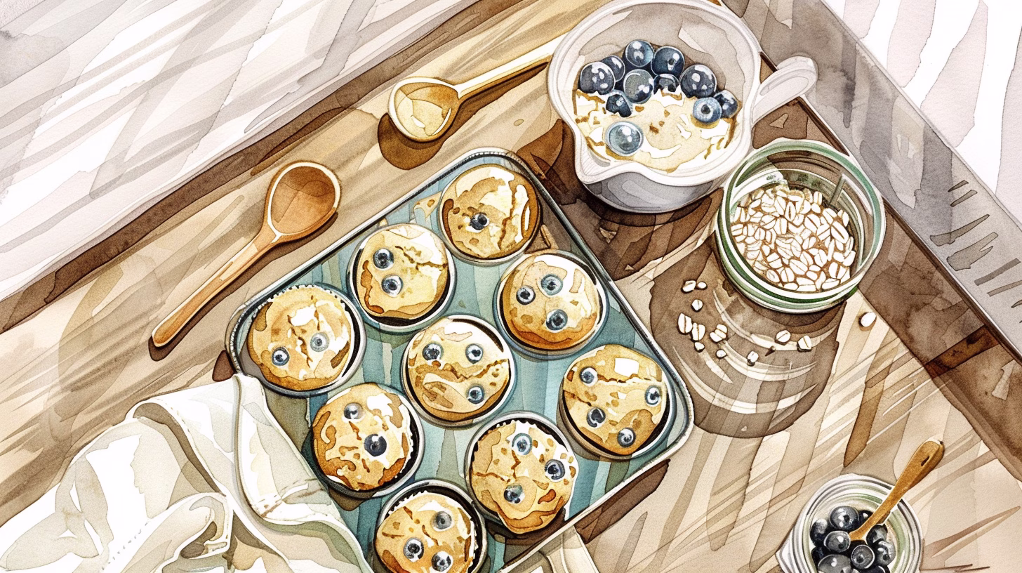 Blueberry Pup Muffins