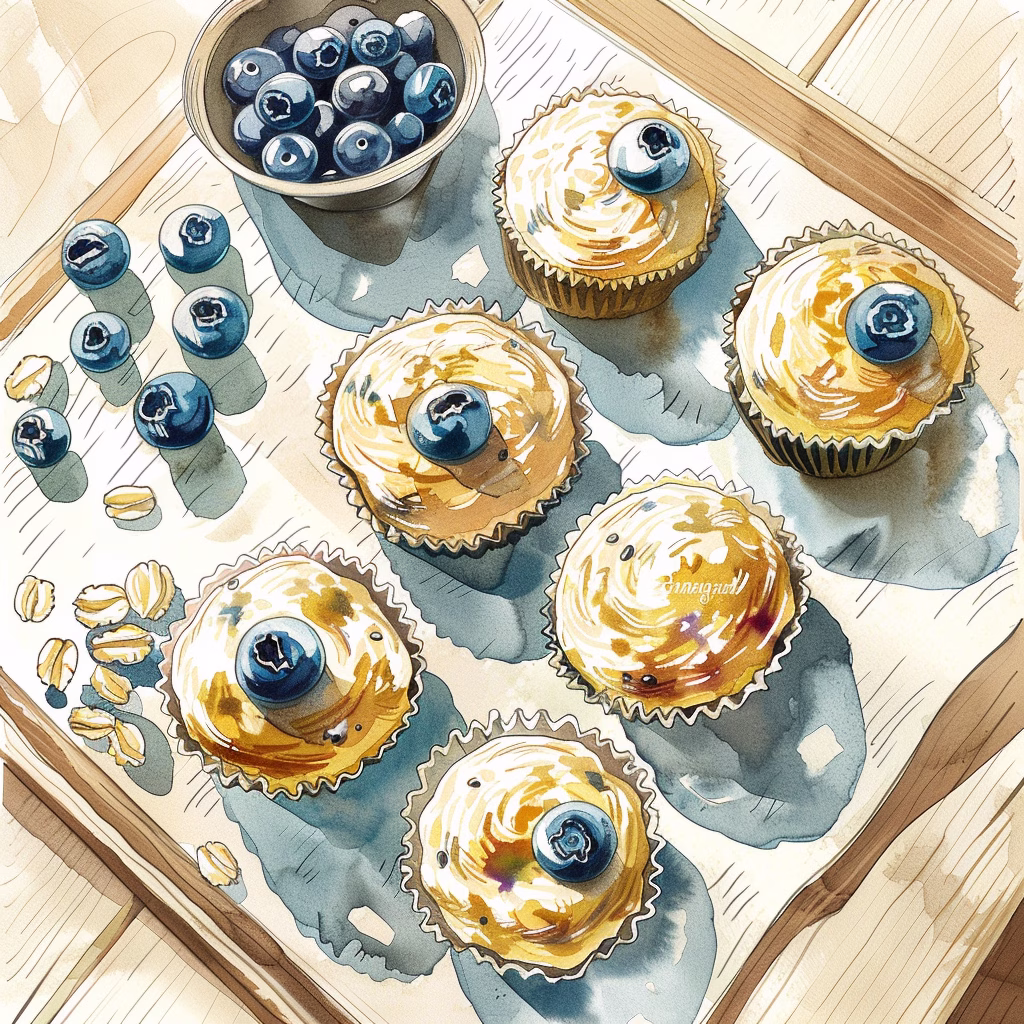 Blueberry Pup Muffins