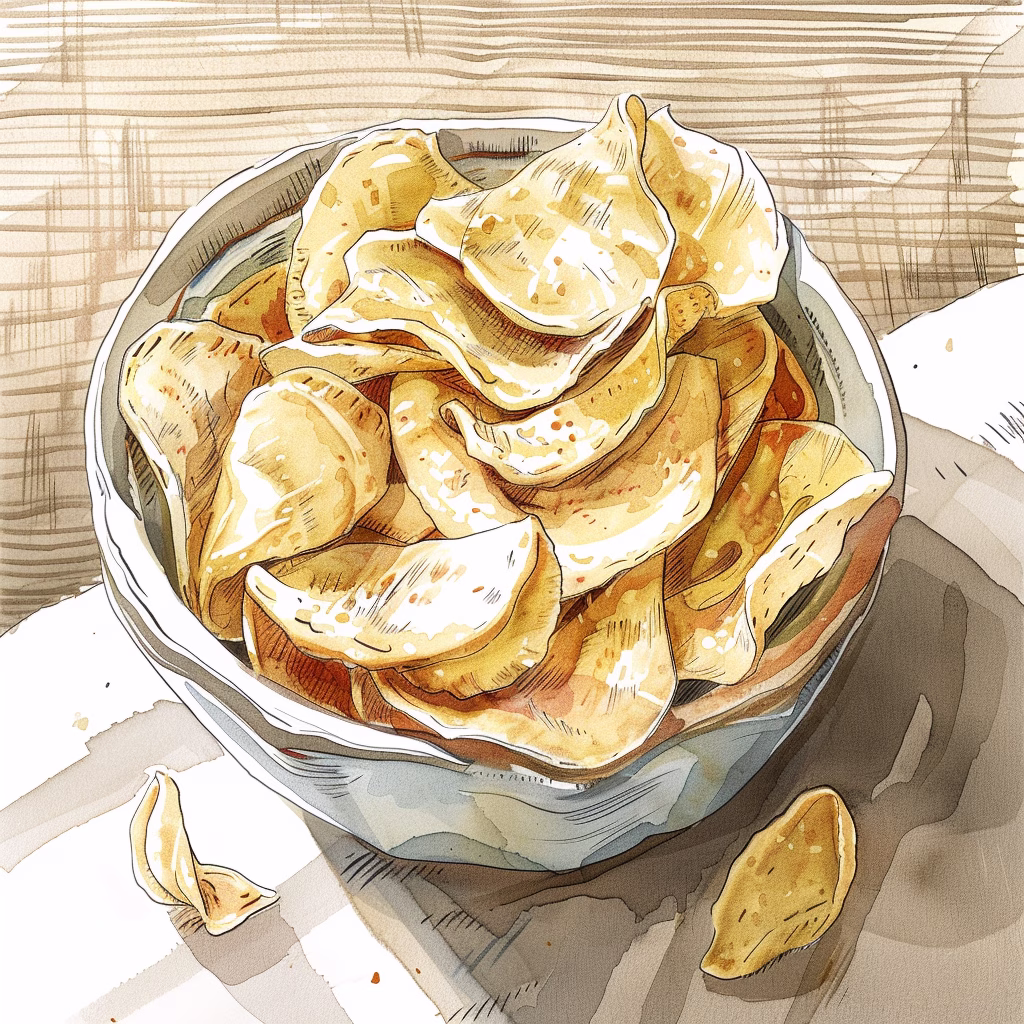 Crispy Chicken Skin Chips