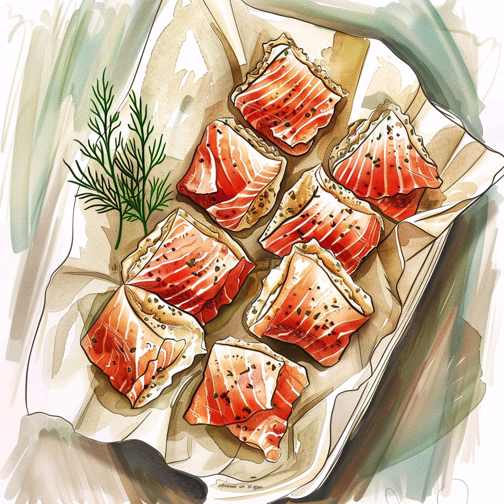 Crispy Salmon Skin Chips