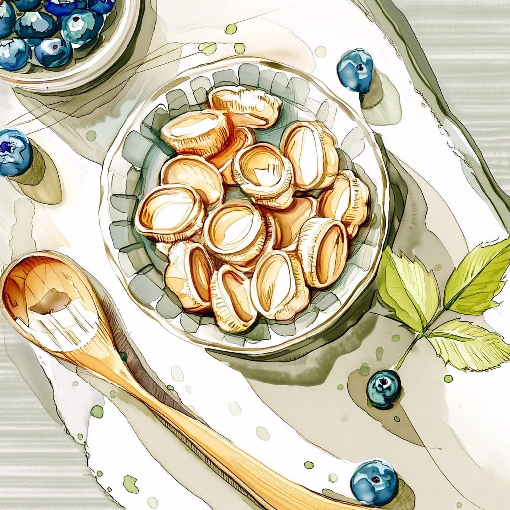 Blueberry Bone Broth Bites