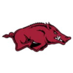 arkansas razorbacks red logo